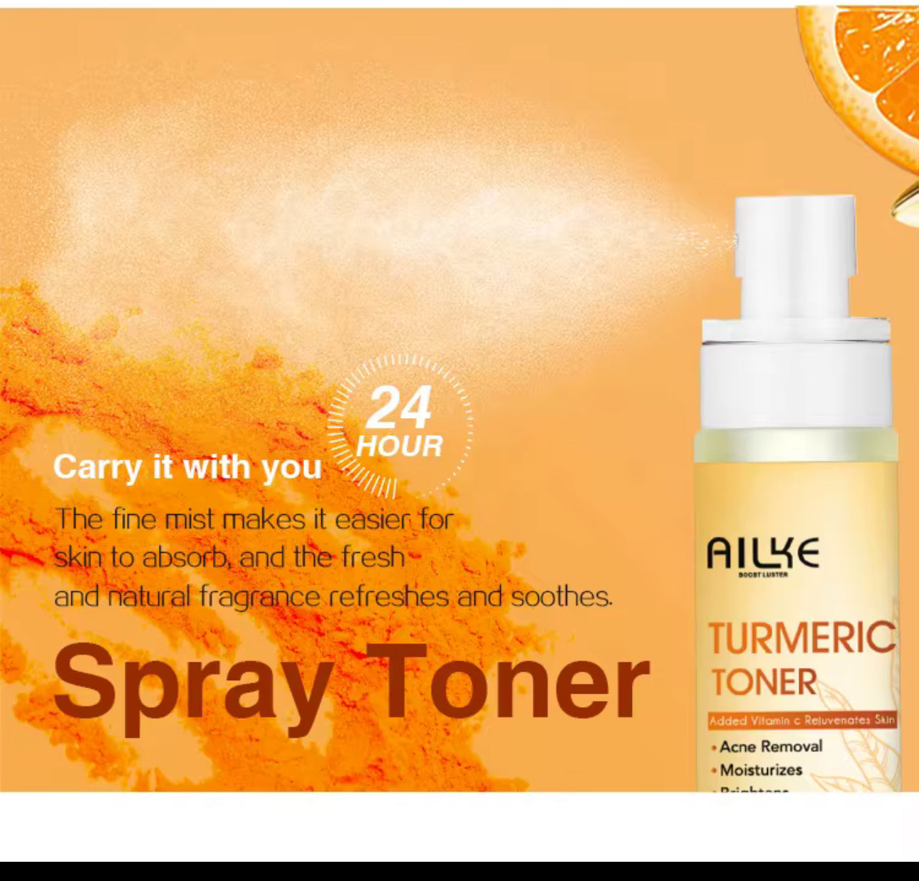 Anti acne Turmeric Toner