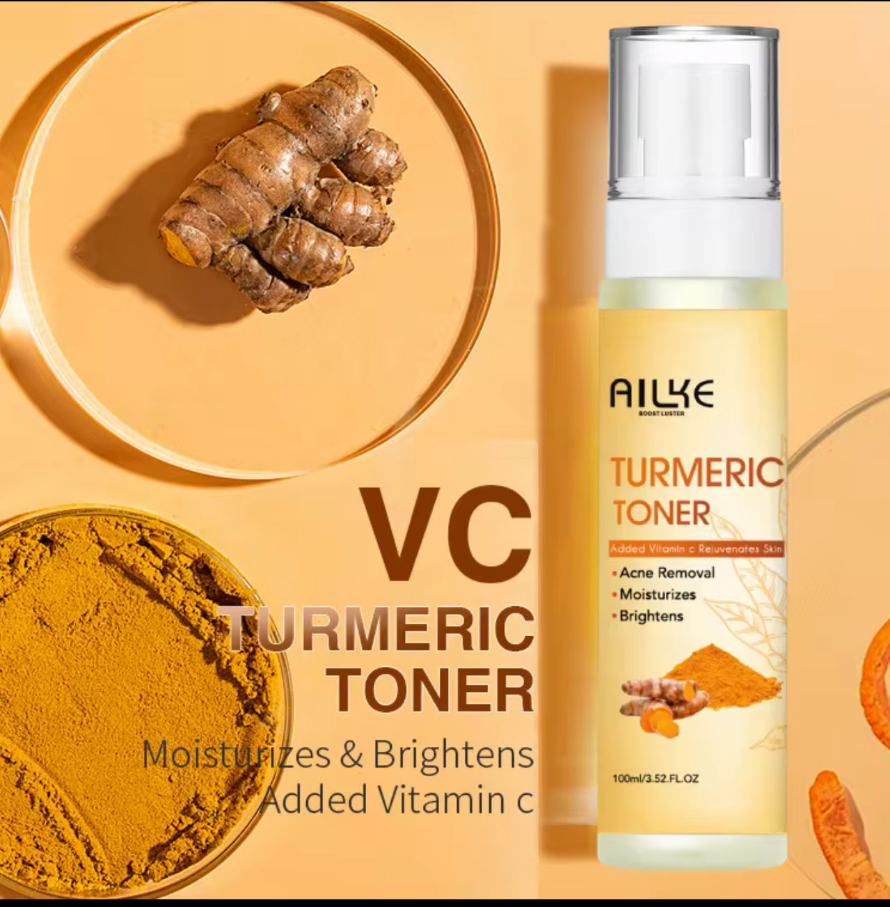 Anti acne Turmeric Toner